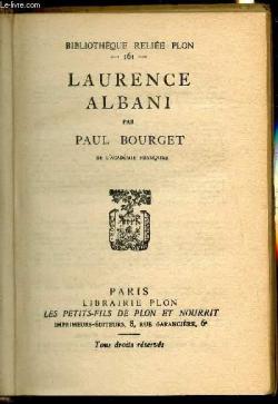Laurence Albani par Paul Bourget
