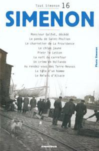 Le monde de Simenon, tome 16 par Georges Simenon