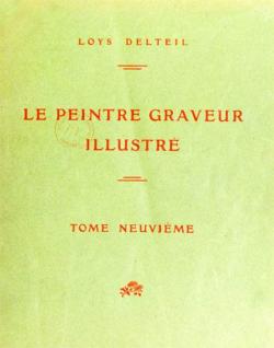 Le Peintre graveur illustr, tome 9 : Edgar Degas par Los Delteil