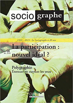 Le Sociographe, n68 : La participation : nouvel idal ? par Revue Le Sociographe