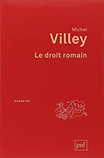 Le droit romain par Michel Villey