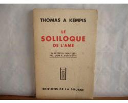 Le soliloque de l'me par Thomas A. Kempis