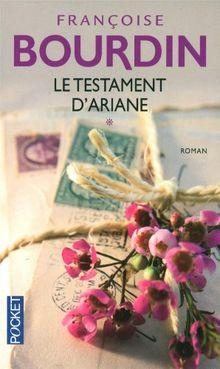 Le testament d'Ariane par Françoise Bourdin