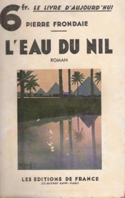 L'eau du Nil par Pierre Frondaie