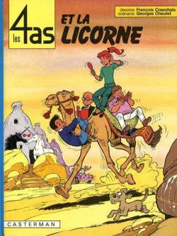 Les 4 as, tome 18 : Les 4 as et la licorne par Georges Chaulet