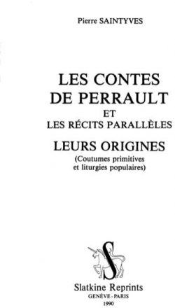 Les Contes de Perrault et les rcits parallles par Emile Nourry