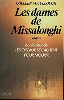 Les Dames de Missalonghi par Colleen McCullough