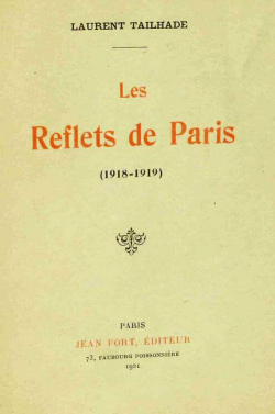 Les Reflets de Paris 1918-1919 par Laurent Tailhade