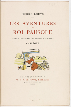 Les aventures du roi Pausole par Pierre Lous