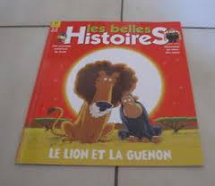 Les belles histoires, N394 Le lion et la guenon par Revue Les belles histoires
