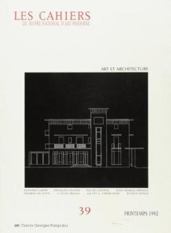 Les cahiers du muse national d'art moderne, n39 : Art et Architecture par Revue Les cahiers du Muse National d'Art Moderne