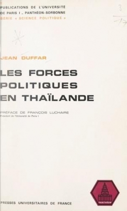 Les forces politiques en Thalande par Jean Duffar