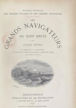 Les grands navigateurs du XVIIIe sicle par Jules Verne