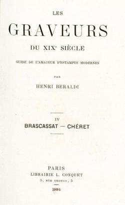 Les graveurs du XIXe sicle, tome 4 par Henri Braldi