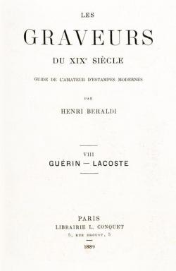 Les graveurs du XIXe sicle, tome 8 par Henri Braldi