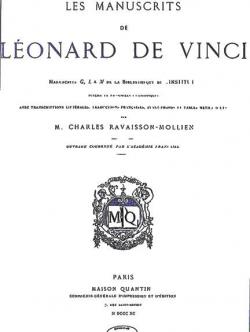 Les manuscrits de Lonard de Vinci, tome 5 par Lonard de Vinci