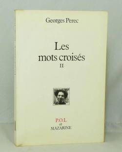 Les mots croiss, tome 2 par Georges Perec
