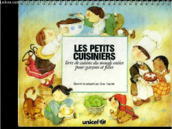 Les petits cuisiniers : Livre de cuisine du monde entier  par Eve Tharlet