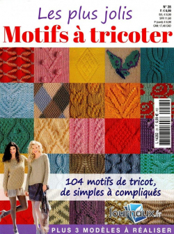 Les plus jolis Motifs  tricoter par Magazine Motifs  tricoter
