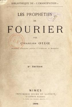 Les prophties de Fourier par Charles Gide