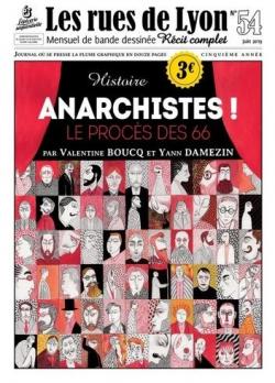 Les rues de Lyon, n54 : Anarchistes ! par Valentine Boucq