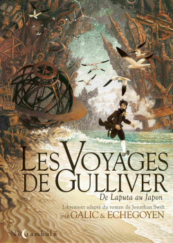 Les voyages de Gulliver : De Laputa au Japon par Bertrand Galic