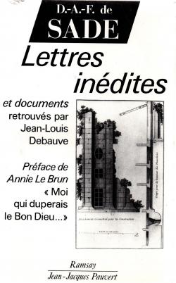 Lettres indites par Marquis de Sade