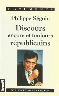 L'exception franaise. Discours encore et toujours rpublicains par Philippe Sguin