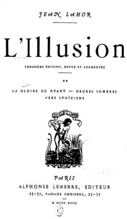 L'illusion par Henri Cazalis