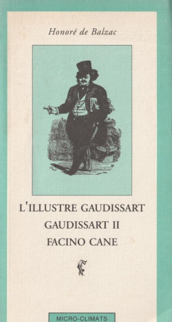 L'illustre Gaudissart - Gaudissart II - Facino Cane par Honor de Balzac