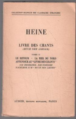 Livre des chants par Heinrich Heine