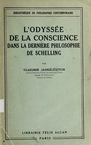 L'odysse de la conscience dans la dernire philosophie de Schelling par Vladimir Janklvitch