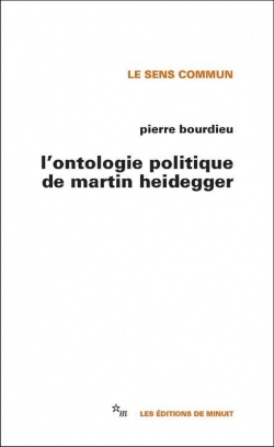 L'ontologie politique de Martin Heidegger par Pierre Bourdieu