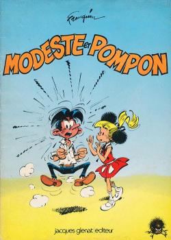 Livres Couvertures de Modeste et Pompon : 26 gags de 1955-1956 - Le sapin de Noël