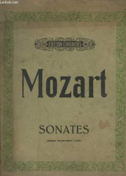 MOZART- Sonates par Wolfgang Amadeus Mozart