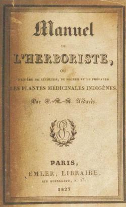Manuel de l'Herboriste par Jean-M.-M. Rdars