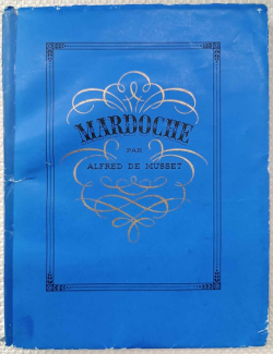 Mardoche par Alfred de Musset