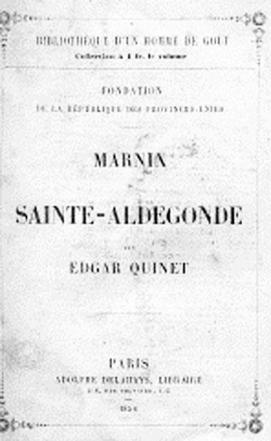Marnix de Sainte-Aldegonde par Edgar Quinet
