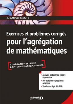 Mathematiques pour l'Agregation par Jean-Etienne Rombaldi