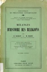 Mlanges d'histoire des religions par Marcel Mauss
