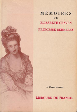 Mmoires de Elizabeth Craven, princesse Berkeley par Elizabeth Craven