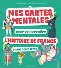 Mes cartes mentales pour comprendre l'histoire de France en un coup d'oeil par lisabeth de Lambilly