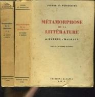 Mtamorphose de la littrature (T. 2 : de Proust  Sartre) par Pierre de Boisdeffre
