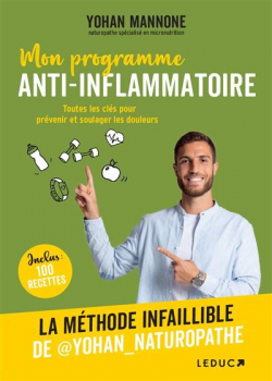 Mon programme anti-inflammatoire par Yohan Mannone