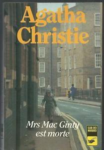 Mrs McGinty est morte par Agatha Christie