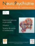 NeuroPsychiatrie de l'enfance et de l'adolescence - Volume 65 n4 par Revue NeuroPsychiatrie de l'enfance et de l'adolescence