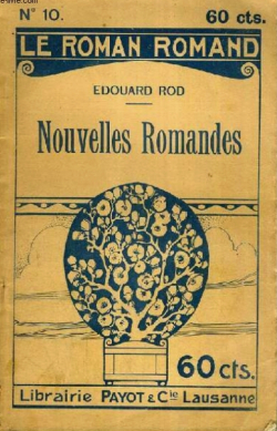Nouvelles Romandes par douard Rod