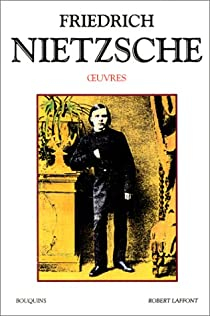Oeuvres - Bouquins, tome 1 par Friedrich Nietzsche