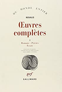 Oeuvres compltes I par  Novalis