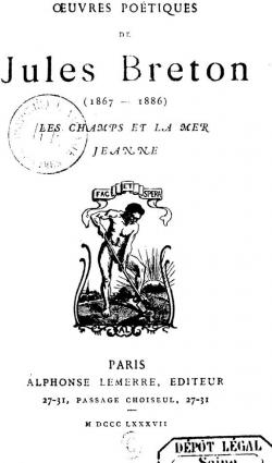 Oeuvres potiques de Jules Breton par Jules Breton